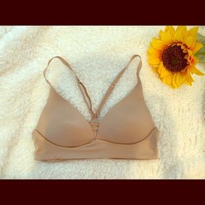 Victoria’s Secret Wireless Bralette, Tan, Size 34B